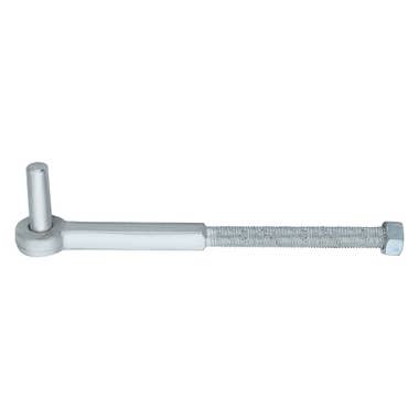 Square Field Gate Hook to Bolt 330 x 19mm Galvanised