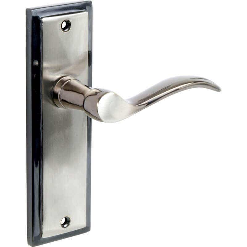 Polished or Satin Chrome Epsom Internal Door Handles Latch Door Handle Pack
