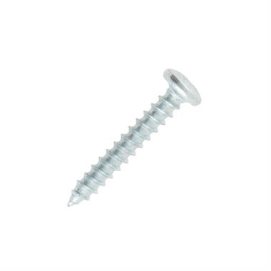 Self Tapping Screw Panhead Slotted Zinc