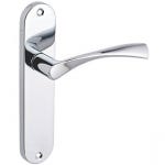 Marvel Lever Latch Door Handle in Polished Chrome